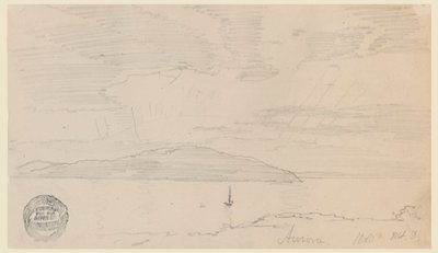 Aurora, Mount Desert Adası by Frederic Edwin Church