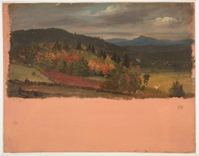 Sonbahar Manzarası by Frederic Edwin Church