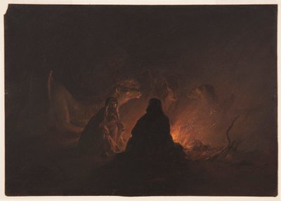 Geceleri Kampta Bedeviler by Frederic Edwin Church