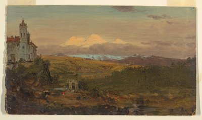 Katedral, Chillo, Ekvador by Frederic Edwin Church