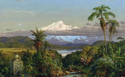 Çayambe, 1858 by Frederic Edwin Church