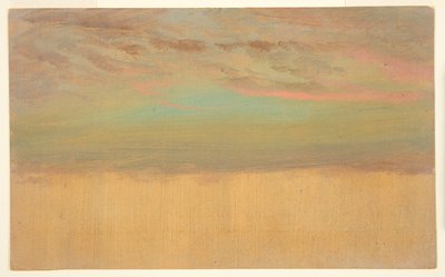 Bulut çalışması by Frederic Edwin Church