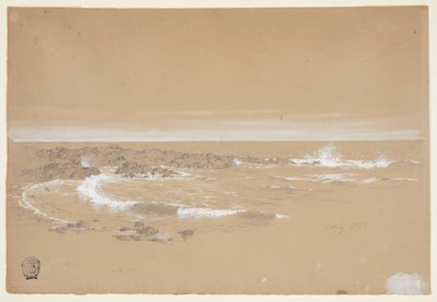 Sahil şeridi, Grand Manan, Kanada by Frederic Edwin Church
