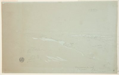 Şam, Suriye, Kuzeybatıdan Görünüş, Bölüm 1 by Frederic Edwin Church