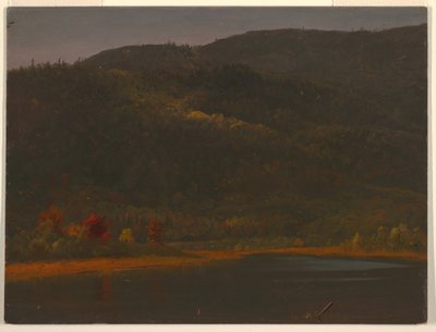 Çizim, Sonbahar Manzarası, 1860-70 by Frederic Edwin Church