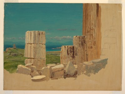 Çizim, Kırık Sütunlar, Parthenon