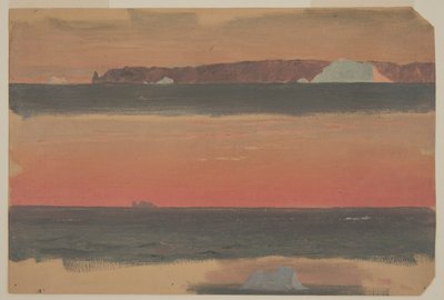 Çizim, Cape St. John, Newfoundland, 1 Haziran 1859 by Frederic Edwin Church