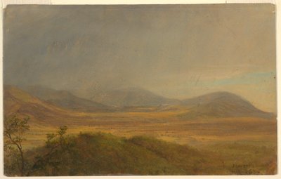 Çizim, Dağlık Manzara, Mayıs 1865 by Frederic Edwin Church