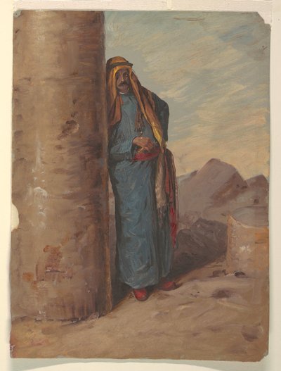 Çizim, Ayakta duran bedevi, 1868 by Frederic Edwin Church