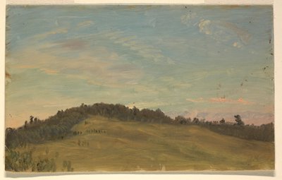 Çizim, Yaz manzarası, 1870-80 by Frederic Edwin Church