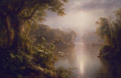 El Rio de Luz (Işık Nehri) by Frederic Edwin Church