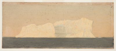 Yüzen Buzdağı, Labrador by Frederic Edwin Church