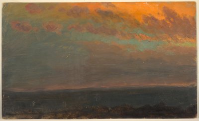 Gün Batımında Hudson Vadisi by Frederic Edwin Church