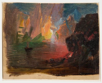 buzdağı fantezi by Frederic Edwin Church