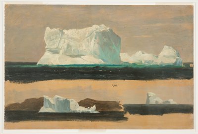 Buzdağları, Twillingate by Frederic Edwin Church