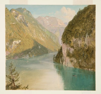 Koenigssee, Bavyera by Frederic Edwin Church