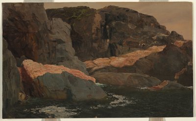 Labrador, Büyük Ada, Savaş Limanı by Frederic Edwin Church