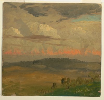 Manzara, Hudson Vadisi by Frederic Edwin Church
