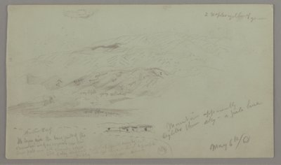 Baalbek, Lübnan yakınlarındaki manzaralar by Frederic Edwin Church