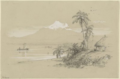 Magdalena Nehri, Yeni Granada, Ekvador by Frederic Edwin Church