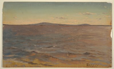 Maine, Katahdin Gölü? by Frederic Edwin Church