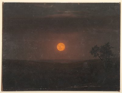 Ay ışığı by Frederic Edwin Church