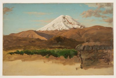 Chimborazo Dağı by Frederic Edwin Church