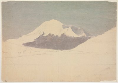 Chimborazo Dağı, Ekvador by Frederic Edwin Church
