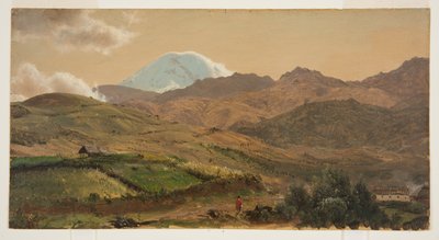Chimborazo Dağı, Ekvador by Frederic Edwin Church