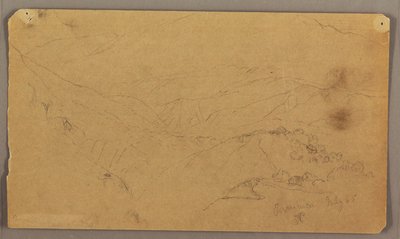 Dağ Manzarası, Jamaika by Frederic Edwin Church