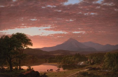 Ktaadn Dağı by Frederic Edwin Church