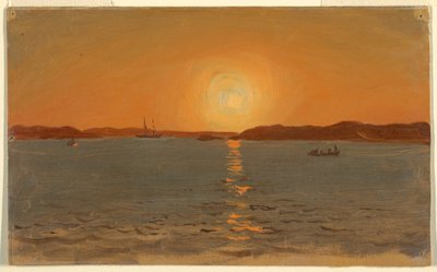 Newfoundland, Kedi Kafası by Frederic Edwin Church