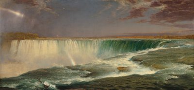 Niagara, 1857. by Frederic Edwin Church