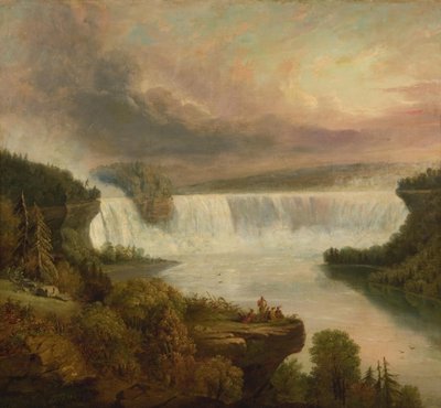 Niagara Şelalesi (Horseshoe Falls) by Frederic Edwin Church