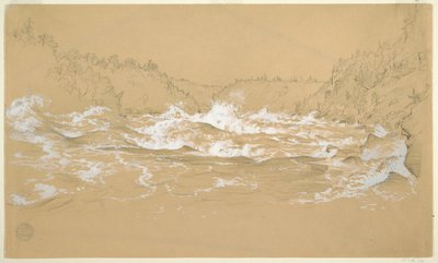 Niagara Nehri Geçidi by Frederic Edwin Church