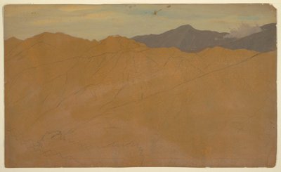 Palmiye Ağaçları ve Evler, Ekvador by Frederic Edwin Church