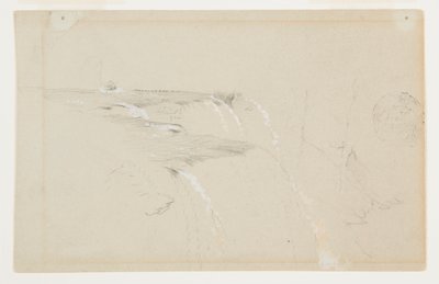 Amerikan Şelalelerinin Kenarı, Niagara Nehri by Frederic Edwin Church