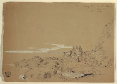 Rocky Sahili, Grand Manan, Kanada by Frederic Edwin Church