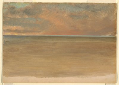 Uzakta Buz Kaplı Deniz Manzarası by Frederic Edwin Church