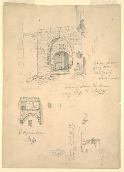 Semon Tanner Evi, Yafa, Filistin [Tel-Aviv, İsrail] ve Beyrut, Suriye