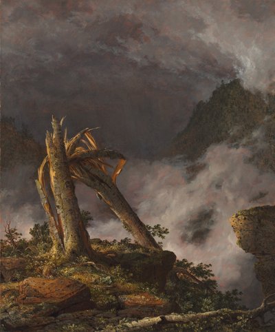 Dağlarda Fırtına, 1847. by Frederic Edwin Church