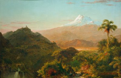 Güney Amerika manzarası by Frederic Edwin Church
