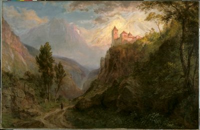 San Pedro Manastırı (Karların Leydisi) by Frederic Edwin Church