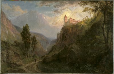 San Pedro Manastırı (Karların Leydisi) by Frederic Edwin Church