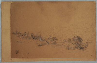 McAllisters Testere Değirmeni ile Vadi, Kolombiya by Frederic Edwin Church