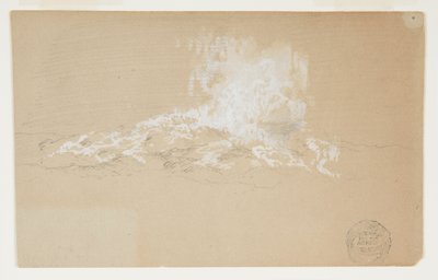 Kayalara Karşı Kırılan Dalgalar by Frederic Edwin Church