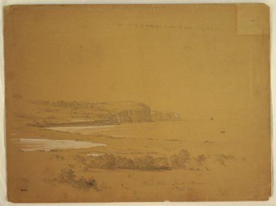 Balina Koyu, Grand Manan Adası, Kanada by Frederic Edwin Church