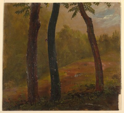 Ormanlık Sahne, Jamaika by Frederic Edwin Church