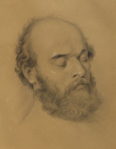Ölü Rossetti by Frederic James Shields