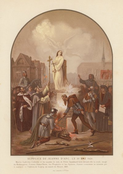 Joan of Arc'ın Şehitliği by Frederic Legrip